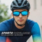 Polarized-Sunglasses-Men Sports Mens-Sunglasses: Sun-Glasses with UV400 Protection for Driving Golf Fishing Running