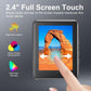 64GB MP3 Player Bluetooth 5.3 Touch Screen Music Player Portable mp4 Player with Speakers high Fidelity Lossless Sound Quality 2.4 inch mp3 FM Radio Recording e-Book