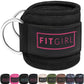 FITGIRL - Ankle Strap for Cable Exercise Machines, Work Out Cuff Attachment for Home & Gym, Glute Workouts - Kickbacks, Leg Extensions, Hip Abductors, for Exercise Machine Attachments