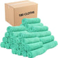 Arkwright Microfiber Gym Towel - Pack of 12 - Super Soft, Quick Dry Workout Sweat Towels, 300 GSM Lightweight & Absorbent for Sports, Working Out, Yoga, and Spa, 16 x 27 in, Green