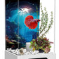 Betta Fish Tank, Smart Automatic Heating, Easy Water Change Valve, and Energy-Efficient LED Lighting - Perfect for Office, Home, and Bedrooms