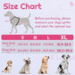 Eagloo Dog Harness for Large Dogs, Easy Wearing with 3 Buckles, Adjustable No Pull Pet Harness with 2 Rings for Walking, No Chock Reflective Soft Padded Vest with Control Handle, Pink & Black, XL