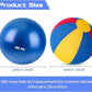 Herding Ball for Dogs Horse & Cover 25" Ball for Horses Large with Hand Pump for Play Horse Toys for Horses Stall, Red and Blue and Yellow