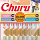 INABA Salmon Churu Cat Treats, Lickable, Squeezable Creamy Purée Cat Treat with Green Tea Extract & Taurine, 0.5 Ounces Each Tube, 40 Tubes, Salmon Variety Box