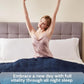 L'AGRATY Weighted Blanket for Adult - 48"x72" 15lbs Minky Dots Heavy Blanket with Glass Beads: Soft Breathable for All-Season Summer Fall Winter Thick Comfort for Sleeping