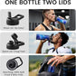 32oz Insulated Water Bottle, Triple Wall Vacuum Stainless Steel Water Bottles - Keeps Cold 48H, Reusable Metal water flask Jug for Gym, Sports, Camping, Hiking,Travel, Twilight Mist Purple