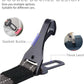 AUBELL Dog Seat Belt for Car,2 Pack Set 3-in-1 Adjustable Reflective Bungee Heavy Duty Dog Car Harness Tether with Clip Hook Latch & Buckle,Swivel Zinc Alloy Carabiner,Black+Grey