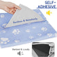 Cat Wrap for Cutting Nails, Self-Adhesive for Grooming, Anti-Scratch Cat Swaddle Wrap for Medicine, Nail Clipping, Teeth Brushing, Ear Cleaning