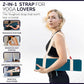 Yoga Mat Straps 2 in 1 - Cotton - Adjustable anti-slip straps for yoga, pilates, stretching, for carrying mats