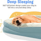 Orthopedic Foam Large Dog Bed XLarge Dog Bed with Removable Washable Cover Pet Beds with Bolster Waterproof Cover Large Size Dogs