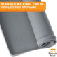 Neater Pet Brands Neater Mat Pet Mats for Food and Water, Cat & Dog Bowl Mat Waterproof Silicone, Feeding Tray, Dog Food Mats for Floors, Placemat w/Raised Edge for Under Bowls, 16” x 10”, Grey