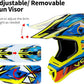 VCOROS H637 Adult Motocross Helmets ATV Dirtbike BMX MX Offroad Adventure UTV Helmets DOT Approved