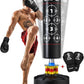 GIKPAL Freestanding Punching Bag with Boxing Gloves, Heavy Boxing Bag with Stand for Adult, Kickboxing Bag for MMA Martial Arts Boxing Traning