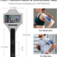 Cell Phone Running Armband with Earbuds Zipper Pocket Armband Case Running Holder For iPhone 16 Pro Max/15/14 Pro Max/13/12 /11 Pro Max/XS/XR ,Galaxy S20 S10,Sweatproof Arm Band with Card/Key Bag