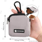 Dog Treat Pouch 2 PCS, Waterproof Small Dog Treat Bag for Leash, Hands Free Dog Walking Bag with Carabiner, Dog Poop Bag Holder for Pet Puppy Travel or Outdoor Use, Zipper Closure to Avoid Spilling