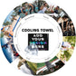 Custom 1-100PCS Cooling Sports Towel, Personalized Photo Logo Soft Cold Exercise Towel for Neck and Face Customized Quick-Drying Cooling Wrap Fitness Workout Sweat Towel 12"x40" (30)