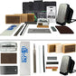 Demon Complete Ski Tune Kit with Wax and Brush Kit- Snowboard Tuning Kit Also Includes Made in USA Wax