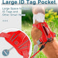 BARKBAY Dog Harness No Pull with ID Tag Pocket - Heavy Duty, Reflective, Easy Control for Large Dogs(Red,M)