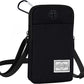 Cell Phone Purse Waist Pack Bag Travel Crossbody Bag Wristband Sport Armband Wallet with Removable Shoulder Strap (Black)
