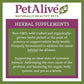 PetAlive Eye-Heal - Natural Herbal Formula Promotes Eye Health in Cats and Dogs - Soothes and Cleanses The Eyes - Supports Removal of Debris - Applies Easily with Cotton Swab - 59 mL