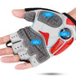 CXWXC Cycling Gloves for Men Women - Breathable Gel Road Mountain Bike Riding Gloves - Anti-Slip Bike Glove for Fitness Cycling Training Outdoor Sports