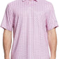 Men's Golf Polo Shirts Short Sleeve Striped Performance Moisture Wicking Dry Fit Golf Shirts for Men