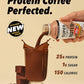 SUPER COFFEE Protein+, Keto Protein Coffee (0g Added Sugar, 25g Protein, 150 Calories) [Mocha] 12 Fl Oz, 12 Pack | Iced Smart Coffee Drinks