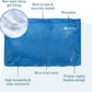 BodyMed Reusable Vinyl Ice Pack for Knee, Arm, Elbow, Shoulder, Back - Professional Grade Cold Therapy for Injuries, Aches, Swelling, Bruises, Sprains - 21 in. x 13 in. (Oversize)