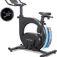 Stationary Bikes for Home,Electromagnetic Control Exercise Bike,Indoor Cycling Bike with Shuttle Smart Knob,Magnetic Resistance/Brake Pad, Low Noise with App, Upgraded Version Seat