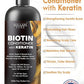 Biotin Conditioner with Keratin - Intense Repair & Strength Boost Formula - Nourishes Scalp for Healthy Hair Growth, with Tea Tree Oil & DHT Blockers, for Men & Women, 16 fl oz - SOULSPA PURE