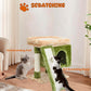 SYANDLVY Small Cat Tree for Indoor Cats, Cat Tower with Scratching Post, Modern Activity House for Large Cats, Condo with Board, Kittens Cave