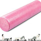 Yes4All High-Density EPP Round Back Roller Foam, Exercise Foam Roller for Yoga, Pilates & Stretching - 12, 18, 24, 36 inch