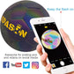 Soccer Ball, Holographic Reflective Glowing Soccer Ball for Men Women Training