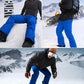 FREE SOLDIER Men's Waterproof Snow Insulated Pants Winter Skiing Snowboarding Pants with Zipper Pockets