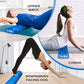 Yes4All EVA Firm Foam Roller for Stretching, Half Yoga Back Roller for Muscle Massage for Pilates, Yoga, Balance & Core Exercises - 12/36 inches