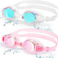 Aegend 2 Pack Kids Goggles, Swimming Goggles for Kids Age 4-16 Boys and Girls Youth, Anti-Fog Waterproof Anti-UV Pool Goggles