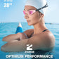 ZIONOR Swim Goggles, G1 SE Swimming Goggles Anti-fog for Adult Men Women