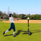 Baseball Softball Tee for Kids Toddles 3-10 Years Batting Hitting Tee T Ball Set Stand for Baseball Trainer Easy Adjustable Height 20.5''-29.5''Portable w/Carry Bag for Indoor Outdoor