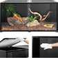 REPTIZOO Large 120 Gallon Reptile Terrarium, Reptile Tank 48" x 24" x 24" Black-Tinted Eco-Terrarium