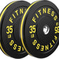 2 Inch Bumper Plates，10-500lbs，Barbell Rubber Olympic Weight Plates Set for Home Gym, Strength Training & Weight Lifting, Multiple Options Colors