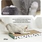 PAWSFANS Cat Scratcher Cardboard Scratch Pad with Box Durable Corrugate Scratching Kitty Sofa Lounge Bed Reversible Catnip Included for Indoor Cats,Large(Box, 1pcs)