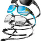 KALIYADI Polarized Sunglasses for Men, Sports Sun Glasses for Driving Cycling Fishing with UV protection