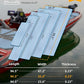 FOCEAN Boat Flooring EVA Foam Boat Decking Faux Teak Marine Flooring Boat Mat Boat Carpet Sheet for Motorboat RV Yacht Kayak Surfboard, 94.5"x 47.2"/35.4"/23.6"/15.7"