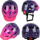 Kids Bike Helmet,Bavilk Kids Boys Girls Bike Helmets with LED Light Detachable Visor Children Youth Teen Multi-Sport for Skating Cycling Scooter Skateboard Adjustable & Lightweight 19.7"-22.4"