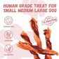 Dog Jerky Treats Triple Flavor Chicken Duck Wrapped Cod Twisted Sticks 5'', Rawhide Free Grain Free Dog Training Snacks Chews for Small Medium Large Dogs, 10.6 oz