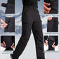 FREE SOLDIER Men's Waterproof Snow Insulated Pants Winter Skiing Snowboarding Pants with Zipper Pockets