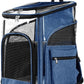 Cat Carrier Backpack for Small Medium Cats Dogs Backpack Puppies up to 26 Lbs, Excellent Visibility and Airflow,Lightweight and Portable Travel Pet Carrier Bag Foldable Design