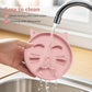 Coomazy Silicone Slow Feeder Dog Cat Bowls, Interactive Puzzle Toy for Pets Dry/Wet Food Training, Keeps Dogs Cats Busy, Prevents Puppy Kitty Overeating (Pink, 0.8 Cup)