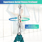 Aerial Silks Kit & Aerial Yoga Hammock - 11Yd Premium Fabric Hardware - Easy Setup for Flying Yoga, Aerial Swing & Fitness - Supports Up to 14ft Rigging