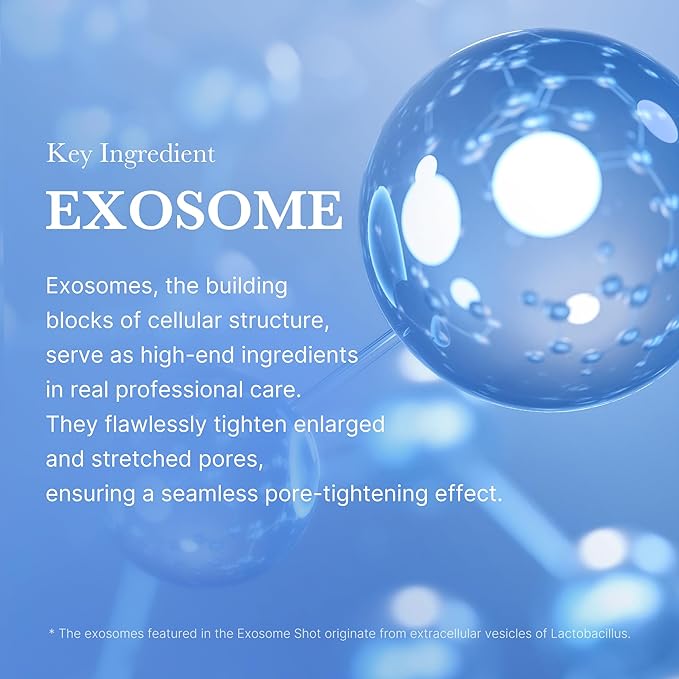 medicube Zero Exosome Shot 7,500 PPM Spicule Facial Serum | Liquid Skin Booster Serum | Exosome, AHA+BHA+PHA | Pore Care, Dead Skin Cells, Skin Texture | Korean Skin Care 1.01 fl.oz